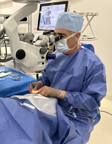 Bloc opératoire chirurgie cataracte du dr Guerzider